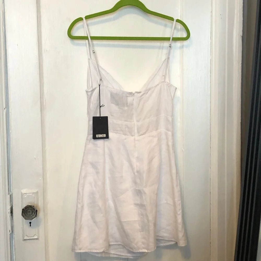 Reformation White Mini Dress - Picture 5 of 6